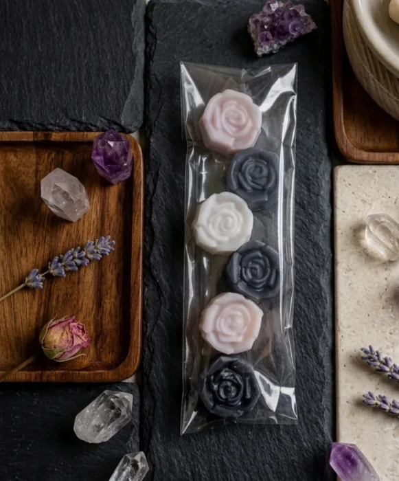 Wax Melts Τριανταφυλλάκια Φωτογραφία 